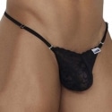 CandyMan Lace G-String - Black