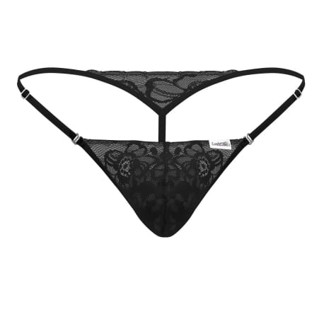 CandyMan String Ficelle Dentelle Noir