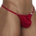 CandyMan Lace G-String - Red