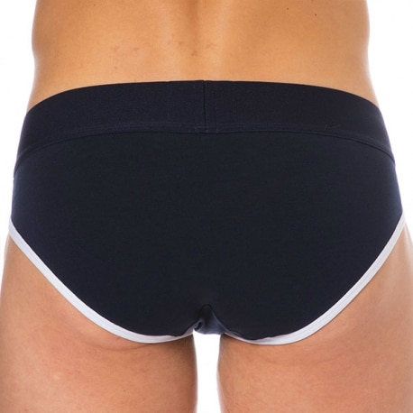 SKU Logo Cotton Briefs - Navy