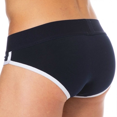 SKU Logo Cotton Briefs - Navy