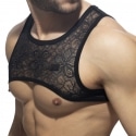 Addicted Flowery Lace Harness - Black