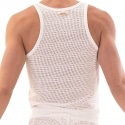 Barcode Lunt Mesh Tank Top - White