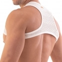 Barcode Xime Mesh Harness - White