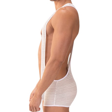 Barcode Body Iso Mesh Blanc