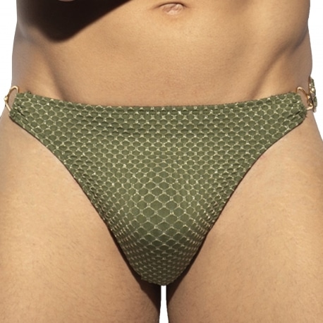 ES Collection Luxury Swim Thong - Khaki