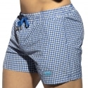 ES Collection Chess Swim Shorts - Blue