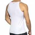 ES Collection Recycled Rib Tank Top - White