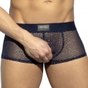 ES Collection Glitter Net Trunks - Navy