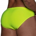 TOF Paris Slip de Bain Bikini Neon Jaune Fluo