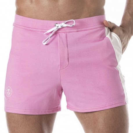 TOF Paris Football Shorts - Pink