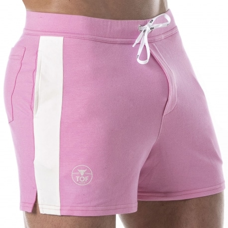 TOF Paris Football Shorts - Pink