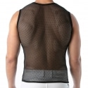 TOF Paris Mesh Tank Top - Black