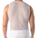 TOF Paris Mesh Tank Top - White