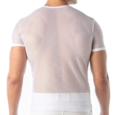 TOF Paris Mesh T-Shirt - White