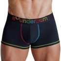 Rounderbum Neon Pride Padded Trunks - Black