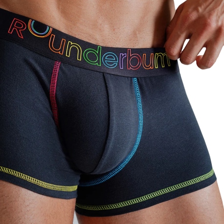 Rounderbum Boxer Padded Neon Pride Noir