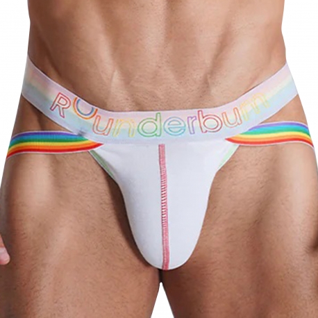 Rounderbum Package Cotton Thong - White