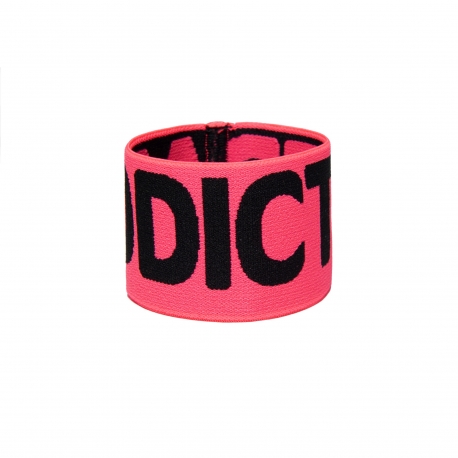 Addicted Neon Wristband - Neon Pink