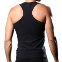 Andrew Christian Unleashed Double Strap Tank Top - Black