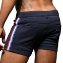 Andrew Christian Skinny Stretch Sports Shorts - Navy