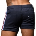 Andrew Christian Short Sport Stretch Skinny Bleu Marine