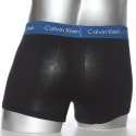 Calvin Klein Lot de 3 Shortys Cotton Stretch Noirs Ceinture Couleur