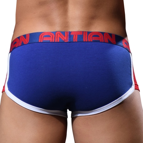 Andrew Christian Show-It Retro Pop Trunks - Navy