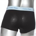 Calvin Klein Lot de 3 Shortys Cotton Stretch Noirs Ceinture Couleur