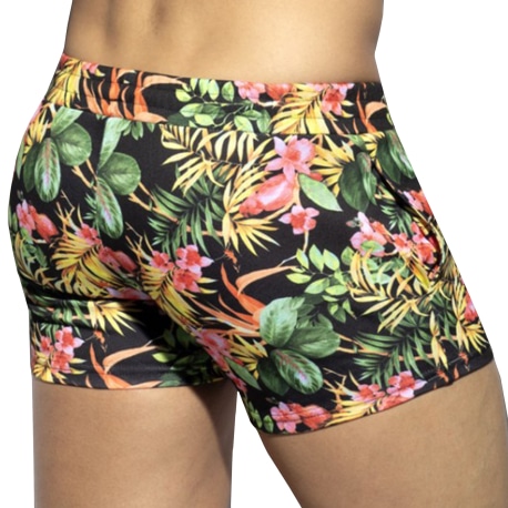 ES Collection Hawaiian Shorts - Black