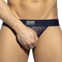 ES Collection Jock Strap Net Glitter Bleu Marine