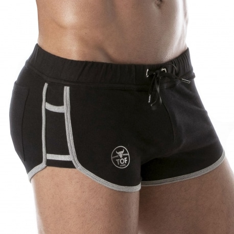 TOF Paris Retro Shorts - Black