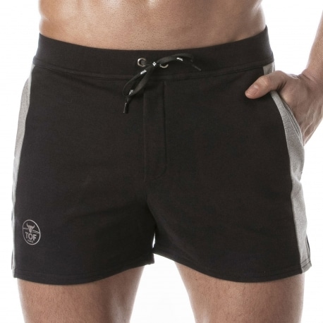 TOF Paris Football Shorts - Black