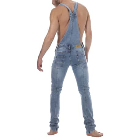 SKU Long Jeans Overalls - Indigo Blue