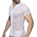 Addicted Flowery Lace Shirt - White