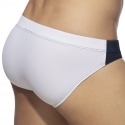 Addicted Bicolor Swim Briefs - Navy - White