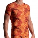 Manstore M2293 Casual T-Shirt - Fire