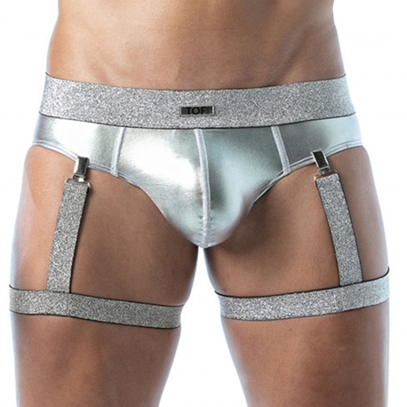 TOF Paris Magic Leg Harness (for one leg) - Silver