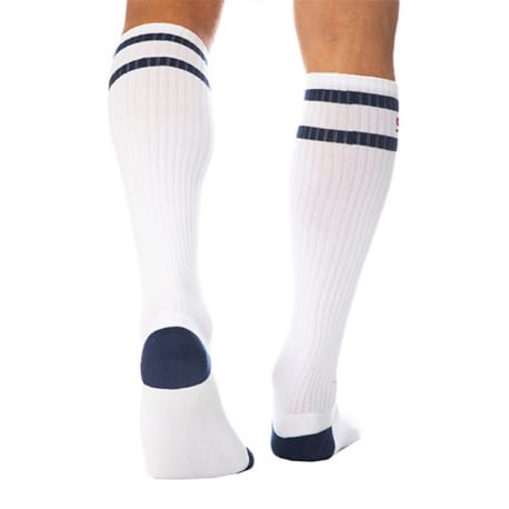 SKU Chaussettes Sport Hautes Blanches