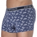 Emporio Armani Boxer Core Logoband Coton Bleu Indigo Logo