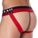 Emporio Armani Jock Strap Megalogo Coton Rouge