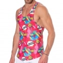 Sweet Banana Comics Tank Top - Pink