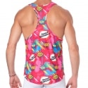 Sweet Banana Comics Tank Top - Pink