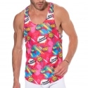 Sweet Banana Comics Tank Top - Pink