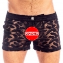 L'Homme invisible Gomorrah Lounge Shorts - Black