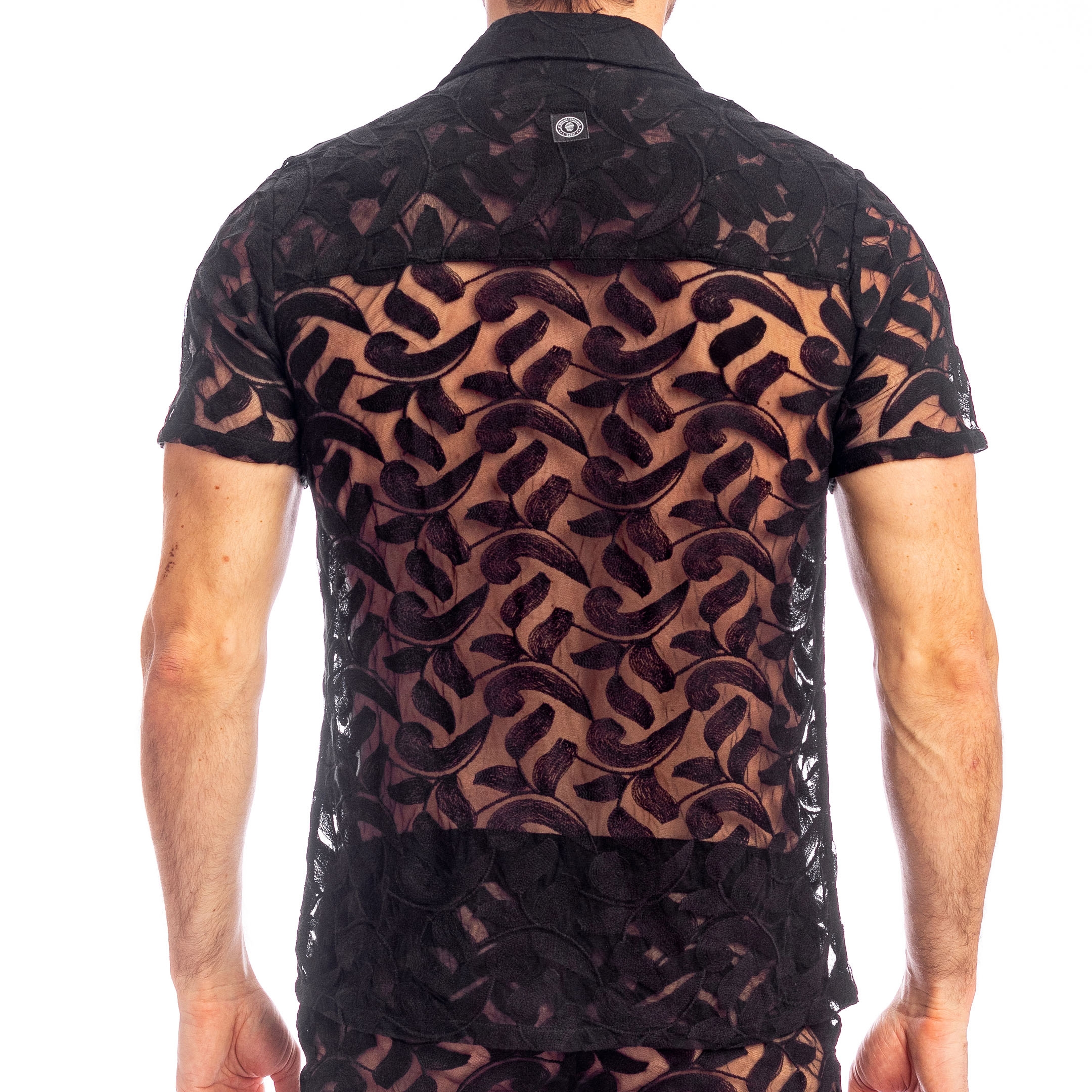 L'Homme invisible Gomorrah Boxy Shirt - Black | INDERWEAR