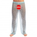 L'Homme invisible Pantalon Lounge Fleur d'Ether Bleu Glacier