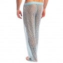 L'Homme invisible Pantalon Lounge Fleur d'Ether Bleu Glacier