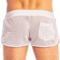 L'Homme invisible Short Split Madrague Blanc