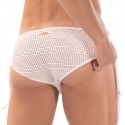 Barcode Miko Mesh Briefs - White